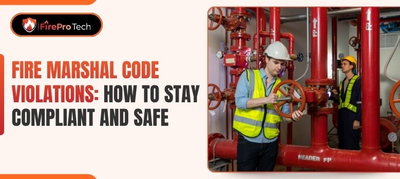 Fire Marshal Code Violations: How to Stay Compliant and Safe - FirePro Tech, LLC
