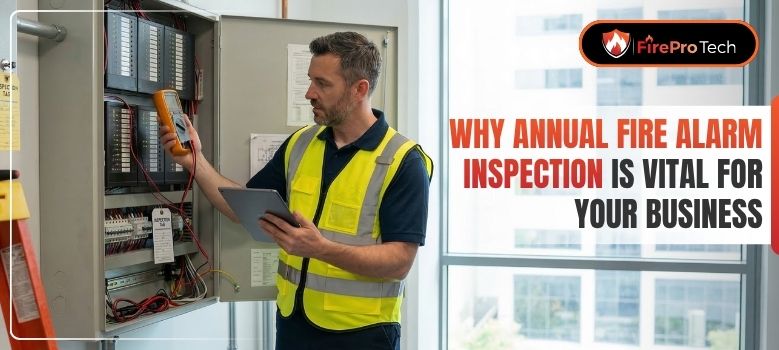 Why Annual Fire Alarm Inspection Is Vital for Your Business - FirePro Tech, LLC