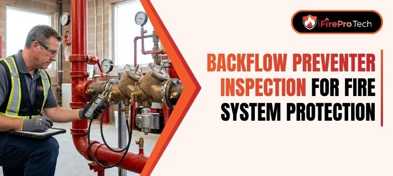 Backflow Preventer Inspection for Fire System Protection - FirePro Tech, LLC