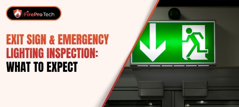 Exit Sign and Emergency Lighting Inspection: What to Expect - FirePro Tech, LLC