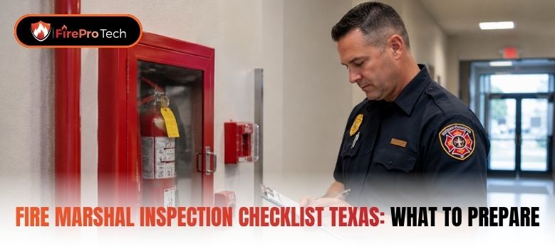 Fire Marshal Inspection Checklist Texas: What to Prepare - FirePro Tech, LLC